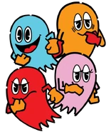 Pac-Man Ghosts