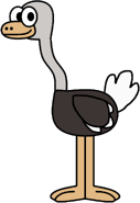 Pistachio the Ostrich
