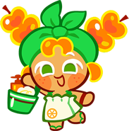 Tangerine Tanghulu Cookie