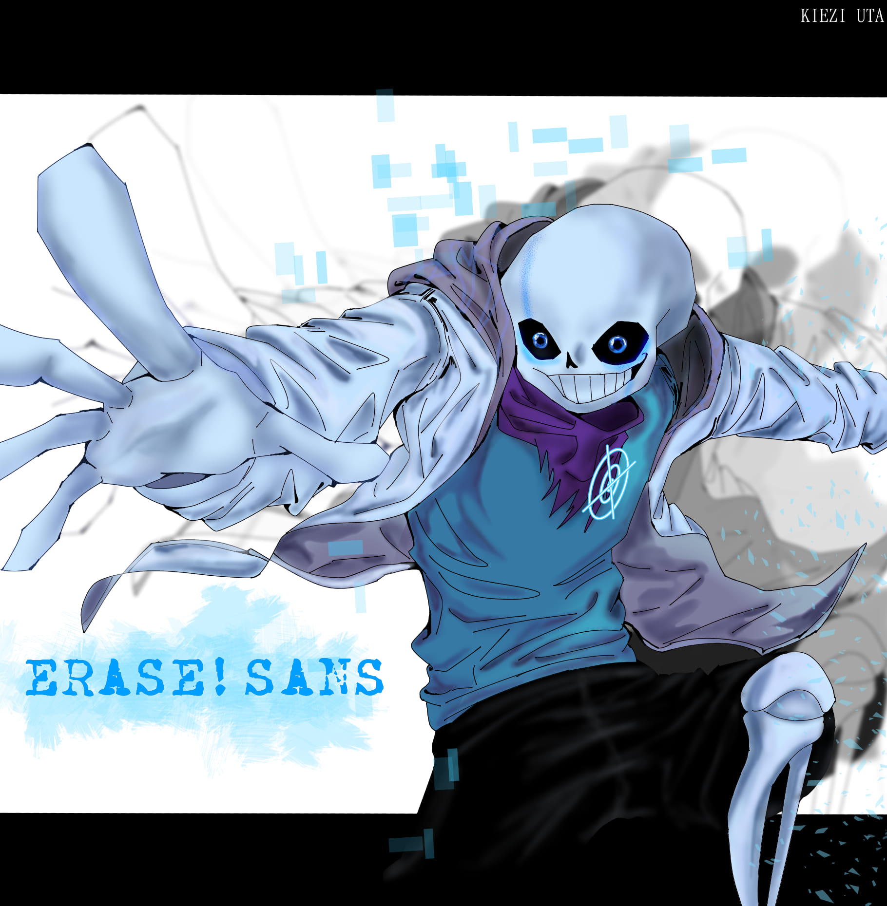 Killer Sans and his 4 Stages (Teach Tale Undertale animation and