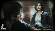 Concept art of Sebastian's reunion with Juli
