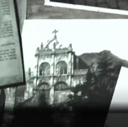 The church as seen in the Safe Haven photographs