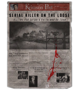 Newspapers Serial Killer On The Loose The Evil Within Wiki Fandom Newspapers Serial Killer On The Loose The Evil Within Wiki Fandom