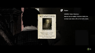 His missing person poster and description