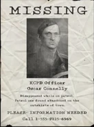 Missing person poster