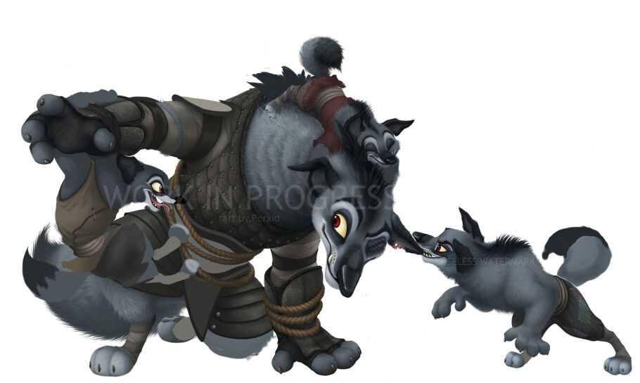 kung fu panda 2 boss wolf