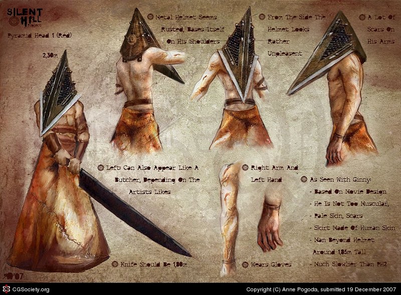 Fun Fact: Pyramid head is still the tallest character! : r