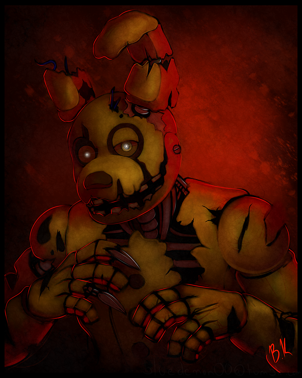 Спрингтрап арт. Five Nights at Freddy's СПРИНГТРАП. СПРИНГТРАП И Фредди. Five Nights at Freddy's СПРИНГТРАП Art. Фокси и Афтон.