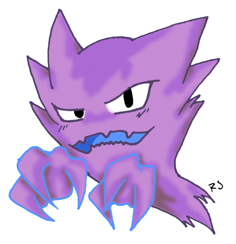 Gengar Family Fire Shiny by anguts on DeviantArt