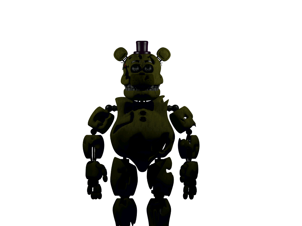 Fredbear full body Fnaf 2 1973 Thankyou teaser