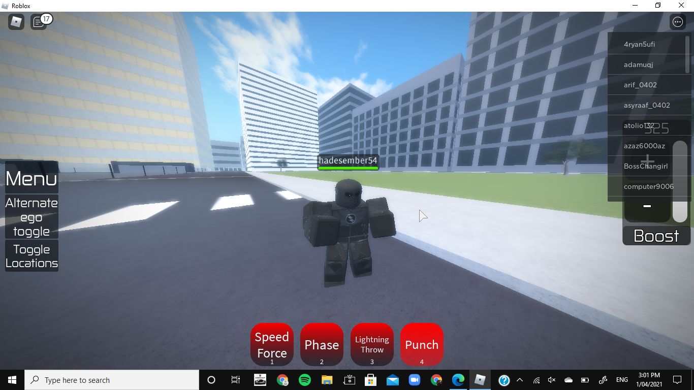 So I found a cool arrow verse game on roblox called The Flash: Earth Prime  here is their own fanmade speedster for april fool's events : r/FlashTV