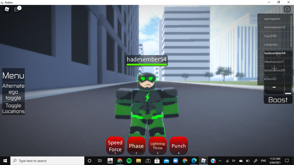 Roblox The Flash Earth Prime Codes December 2023