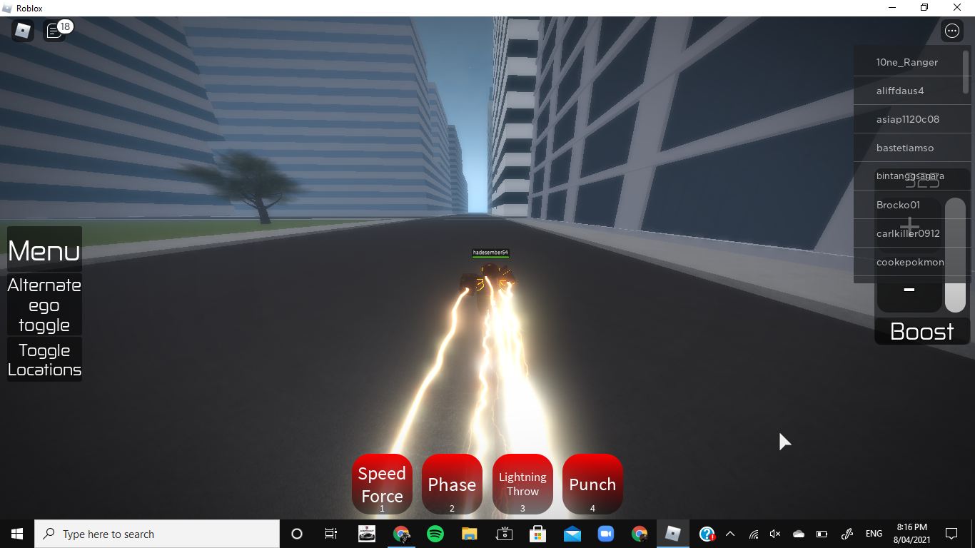 Roblox flash Earth Prime How To Get Crimson Time God 