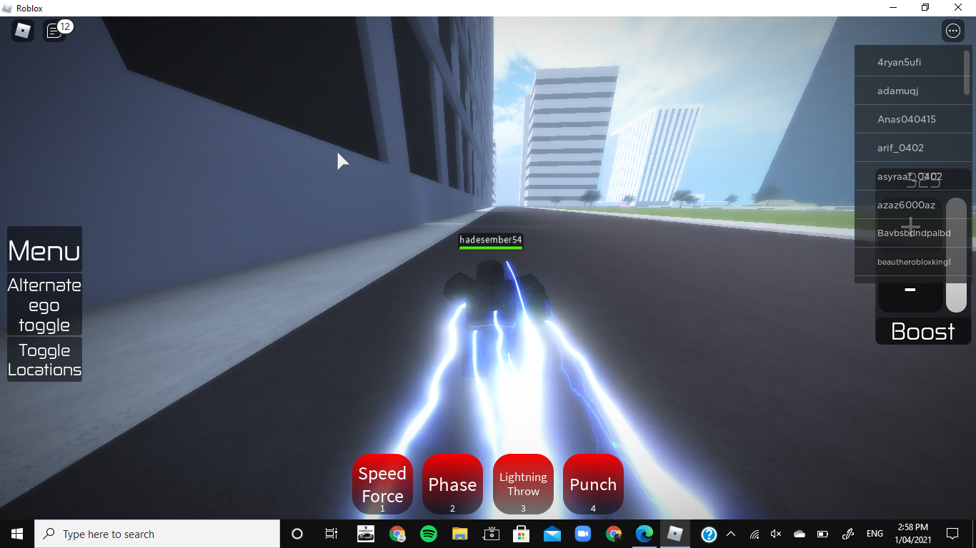 It's called Velocity Online #robloxflash #speedster #roblox #flashrobl