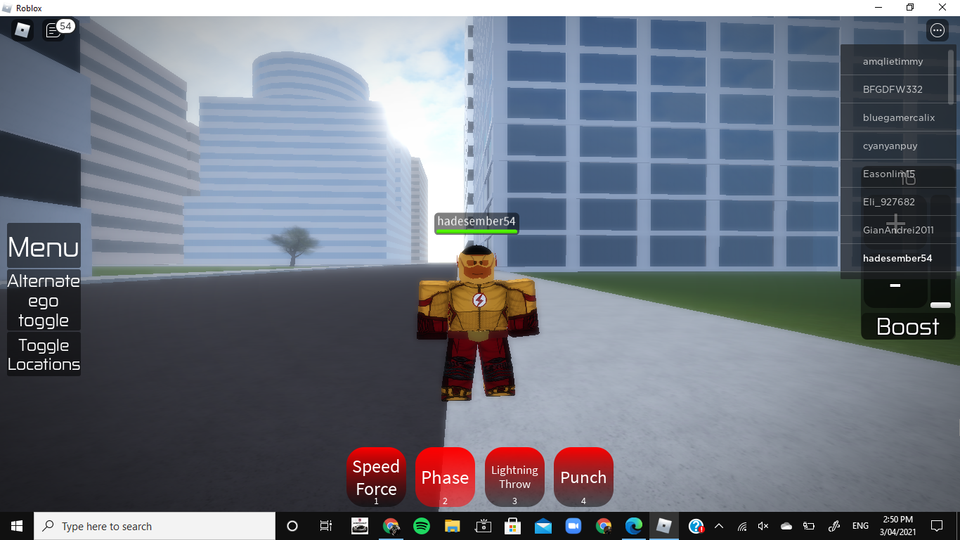 Roblox flash Earth Prime How To Get Crimson Time God 