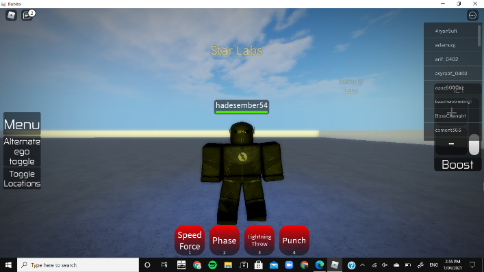 Roblox flash Earth Prime How To Get Crimson Time God 