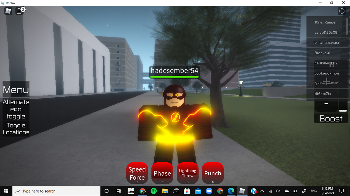 Roblox flash Earth Prime How To Get Crimson Time God 