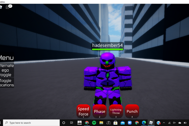 So I found a cool arrow verse game on roblox called The Flash: Earth Prime  here is their own fanmade speedster for april fool's events : r/FlashTV