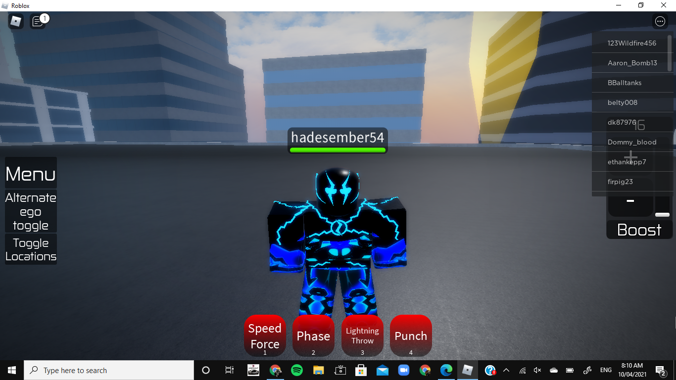 It's called Velocity Online #robloxflash #speedster #roblox #flashrobl