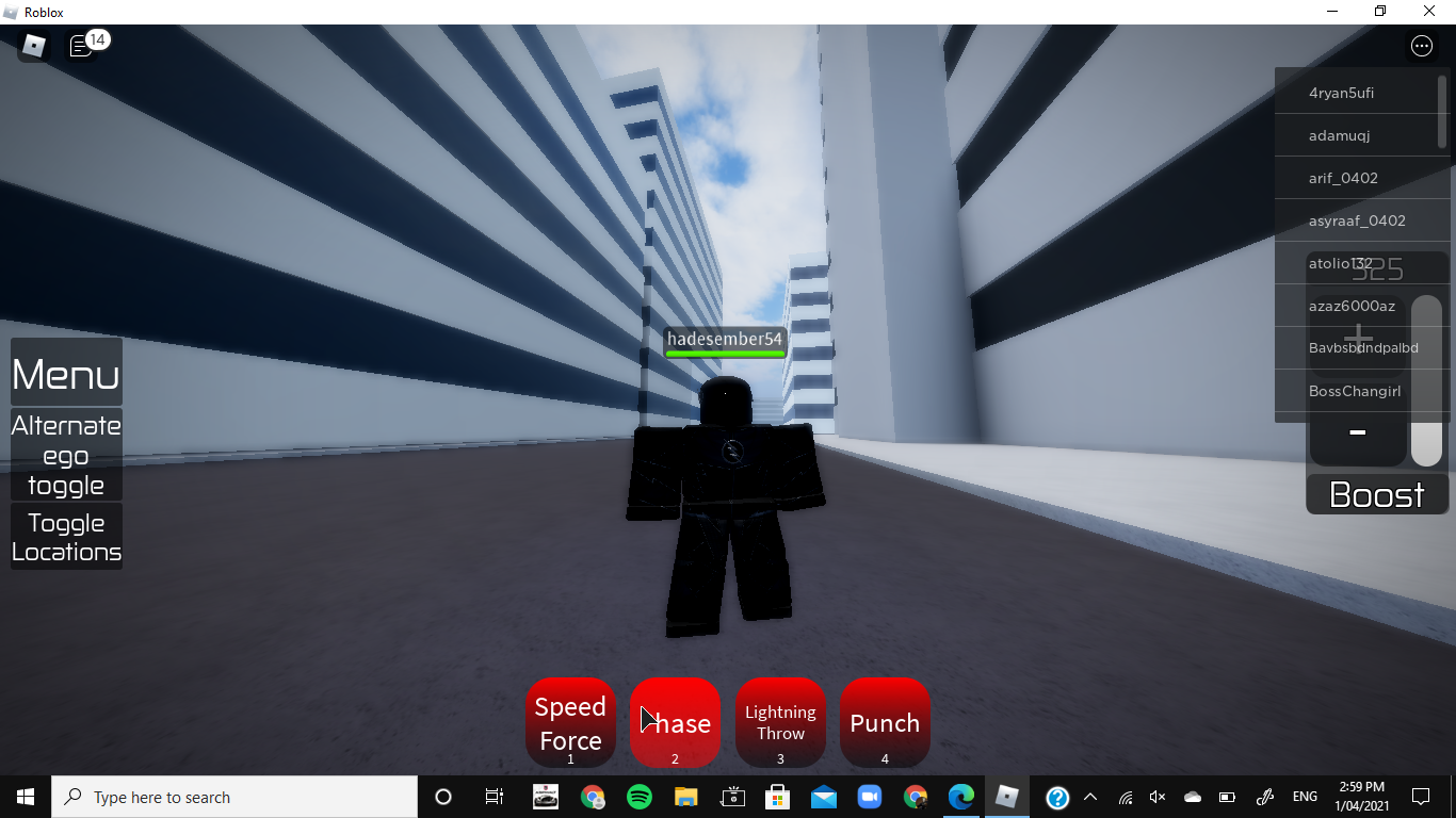 So I found a cool arrow verse game on roblox called The Flash: Earth Prime  here is their own fanmade speedster for april fool's events : r/FlashTV