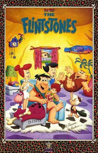 The Flintstones TV poster (1960)