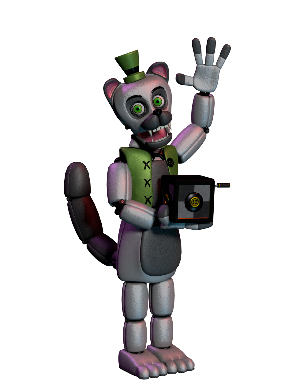 POPGOES on X: I had a go at painting some colour into the Five