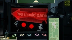 Stone appearing as a hallucination.