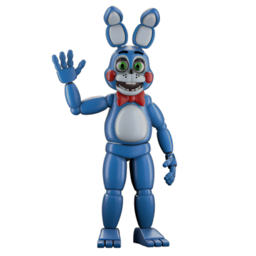 Colored page Bonnie Toy Face from Five Nights at Freddy's painted by User  not registered