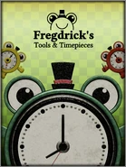 A poster with the caption "Fregdrick's Tools & Timepieces".
