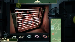 The Squirrel Sisters in the ventilation.