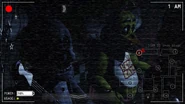Bonnie, Chica, and Freddy Fazbear in the Show Stage.