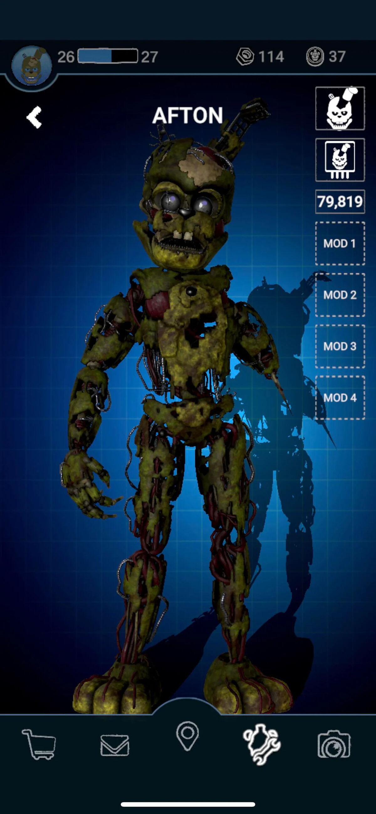 This Springtrap is more scary than the Original (FNaF 4 Mods) 