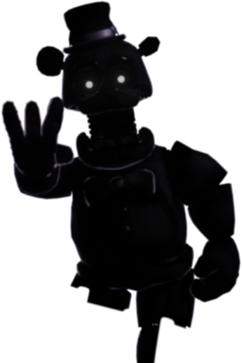 fnaf 2 shadow figure