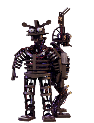 FNAF Movie Updates on X: Endoskeleton in Five Nights at Freddy's