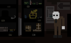 Fritz locating Simon in the form of Springtrap following the fire.