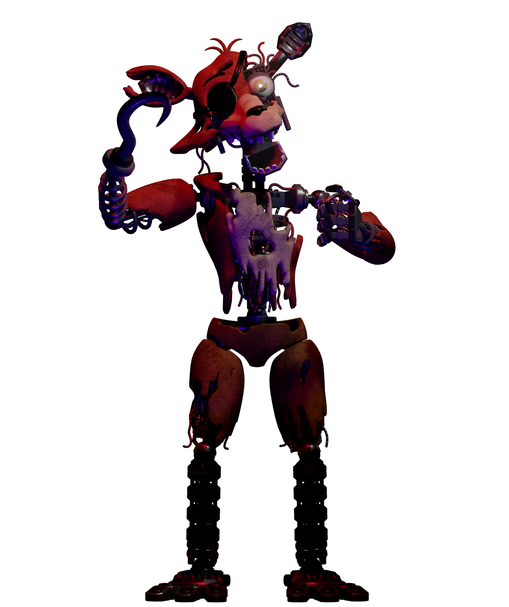 Darkified Foxy The FNAF Fan Wikia | Fandom