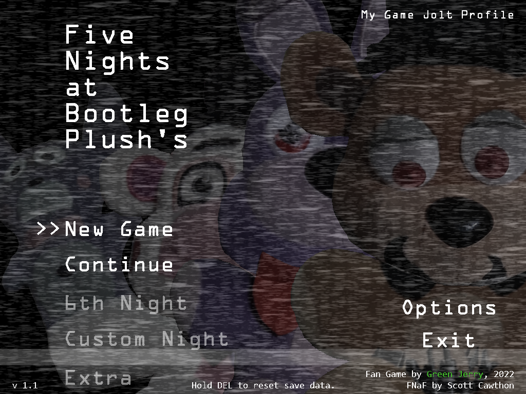 Five Nights at Freddy's Plushies in game Cool by LSilvaPT on