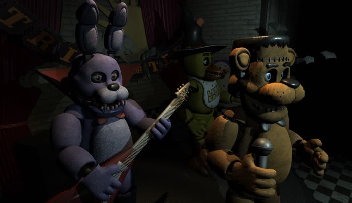 Five nights at Freddy's 4 VR: A FNAF VR FAN GAME by GerBGames