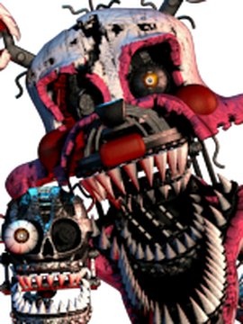 Nightmare Mangle Jumpscare Frame Recreation by SpinotroniC (me) :  r/fivenightsatfreddys