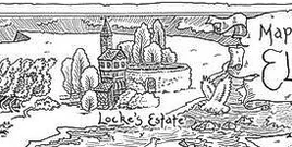 Map of Locke's Estate