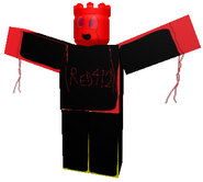 Red412's creepypasta form named Bloody Red. From Food Orb 14 - Creepypasta Land.