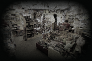 The interior background of the Toy Store.