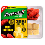 Snack Box Variation (Mini Chorizo and Cheddar Cheese)