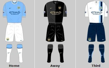 Man City kit 2013-14