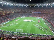 The final was preceded by an opening ceremony.