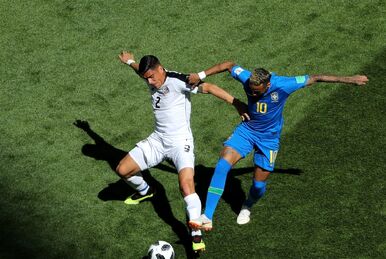 RAZGRAD, BULGARIA - AUGUST 02: Bernard Tekpetey and Cicinho of