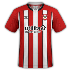 Brentford F.C./Kit history, Football Wiki