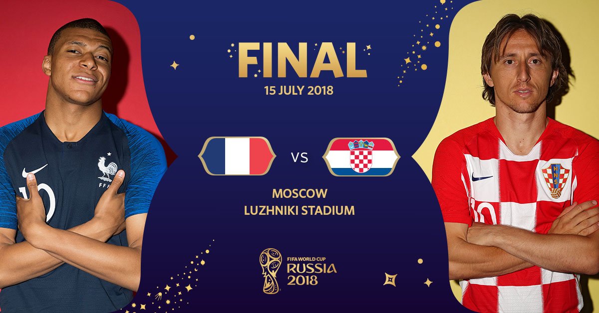 2018 FIFA World Cup final - Wikipedia