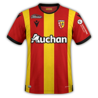 RC Lens sticker autocollant football stickers racing club de Lens anti lillois