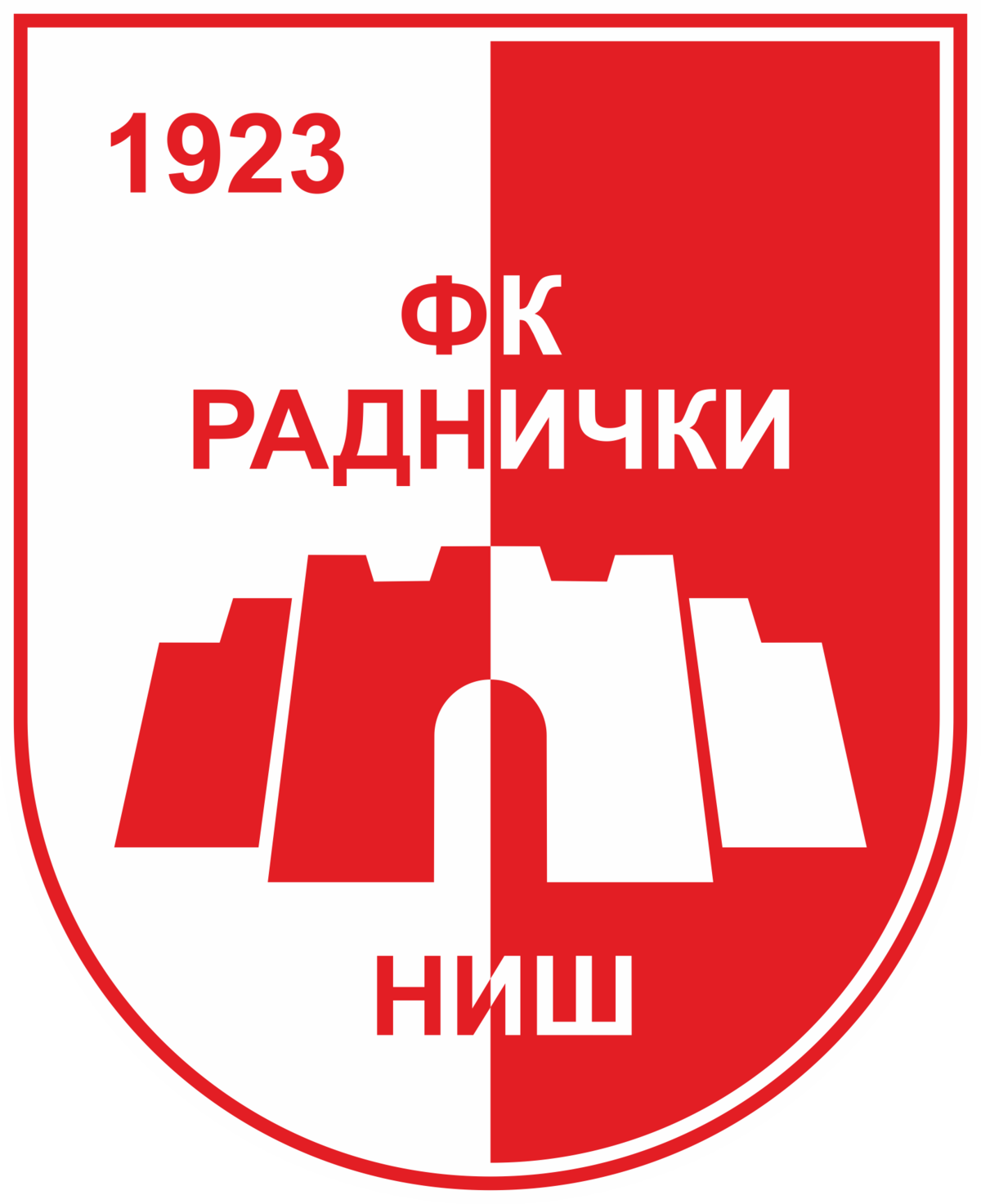 FK Radnicki Nis  Futebol, Distintivo, Europeus